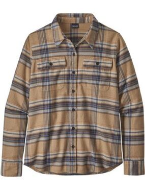 Patagonia W's Long-Sleeved Fjord Flannel Shirt